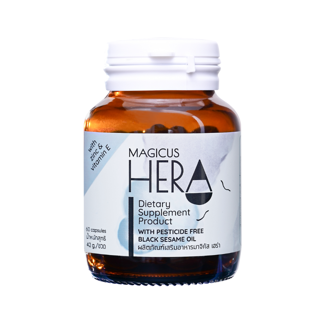 มาจิคัส เฮร่า Magicus Hera อาหารเสริมบำรุงผม สำหรับผู้มีปัญหาผมร่วง ผมบาง ศีรษะล้าน