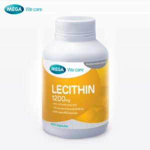 MEGA Lecithin 1200 mg 200เม็ด. เมก้า วีแคร์ เลซิติน Mega wecare