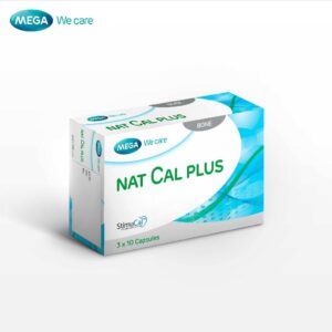 MEGA We care เมก้าวีแคร์ Nat cal plus (30's ) แนท แคล พลัส 30 เม็ด