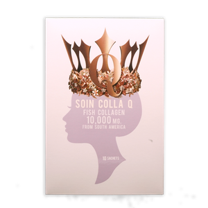Soin Colla Q 10000 mg — คอลลาเจนเปปไทด์เข้มข้นจากปลาธรรมชาติ เสริมผิวให้เนียนนุ่ม ยืดหยุ่น บำรุงข้อต่อและกระดูก พร้อมสารต้านอนุมูลอิสระ เหมาะสำหรับผู้ที่ต้องการผิวสวยสุขภาพดีและข้อ-กระดูกแข็งแรง
