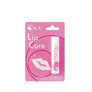 ลิปแคร์ KA Lip Care Pure 3.5g เติมความชุ่มชื้นให้ริมฝีปากนุ่มเนียน พร้อมวิตามิน E ช่วยปกป้องริมฝีปากจากแดดและความแห้งกร้าน เหมาะสำหรับทุกสภาพริมฝีปาก