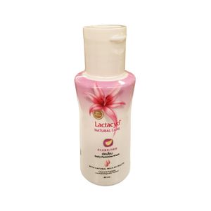 Lactacyd Natural Care 60ml ผลิตภัณฑ์ทำความสะอาดจุดซ่อนเร้นสูตรอ่อนโยน ช่วยคงสมดุลค่า pH ลดกลิ่นอับ และให้ความรู้สึกสะอาดสดชื่น เหมาะสำหรับใช้ทุกวัน