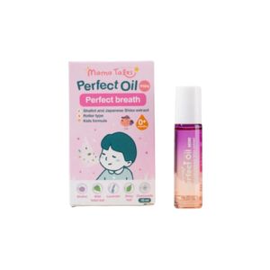 MAMA TALES Perfect Oil Perfect Breath 10ml น้ำมันหอมระเหยหอมแดงออร์แกนิก ช่วยให้อากาศสดชื่น โล่งสบาย ปราศจากสารระคายเคือง ปลอดภัยต่อผู้ใหญ่และเด็กอายุ 6 เดือนขึ้นไป