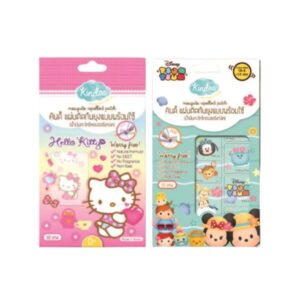 KINDEE แผ่นติดกันยุงน้ำมันตะไคร้หอม 10 ชิ้น/ซอง สติ๊กเกอร์ออร์แกนิคสำหรับเด็กและครอบครัว ใช้งานง่าย ติดเสื้อผ้า รถเข็น หรือข้าวของเพื่อป้องกันยุงและแมลง