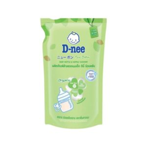D-NEE New Born น้ำยาล้างขวดนม Organic ถุงเติม 550ml ขจัดคราบนมแม่และนมวัวสะอาด ปลอดภัย Food Grade อ่อนโยนต่อผิว ไม่ก่อให้เกิดการแพ้
