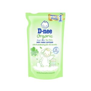 D-NEE New Born ปรับผ้านุ่มเด็ก กลิ่น Organic Touch ถุงเติม 600ml สูตร Natural & Sensitive อ่อนโยน ปลอดภัยต่อผิวทารก ผ่านการทดสอบ Hypoallergenic