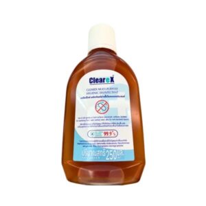 CLEAREX Multi-Purpose Hygienic Disinfectant 250ml ผลิตภัณฑ์ฆ่าเชื้ออเนกประสงค์ ใช้ฆ่าเชื้อโรคบนพื้นผิวเรียบ อุปกรณ์ เครื่องสุขภัณฑ์ และเสื้อผ้า ปลอดภัยและเหมาะสำหรับบ้านและโรงพยาบาล