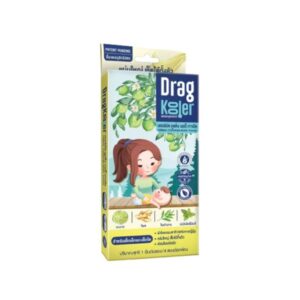 DRAGKOOLER Herbal Cooling Body Towel ผ้าเปียกสมุนไพรเช็ดตัวลดไข้ แผ่นใหญ่จากใยสนไซเปรสธรรมชาติญี่ปุ่น อ่อนโยนต่อผิว ใช้ได้กับเด็กเล็กและเด็กโต