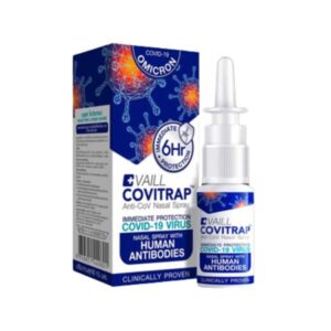 Vaill Covitrap Anti-Cov Nasal Spray 15ml สเปรย์พ่นจมูก สร้างเกราะป้องกันทางกายภาพ ดักจับและยับยั้งเชื้อโควิด-19 ใช้ง่าย ปลอดภัย พกพาสะดวก