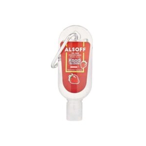 ALSOFF Gel Kids Strawberry Essence Hand Sanitizer 30ml เจลแอลกอฮอล์สำหรับเด็ก กลิ่นสตรอว์เบอร์รี หอมอ่อนโยน ทำความสะอาดมือได้ง่าย พกพาสะดวก อ่อนโยนต่อมือ แต่ควรใช้ด้วยความระมัดระวังในเด็กเล็ก