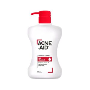 Acne-Aid Liquid Cleanser Oil Control 500 มล. คลีนเซอร์สำหรับผิวมันและเป็นสิวง่าย สูตรอ่อนโยน ปราศจากสบู่และ SLS ช่วยลดความมันและไม่อุดตันรูขุมขน