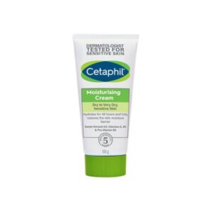 Cetaphil Moisturizing Cream 100g ครีมบำรุงผิวแห้ง–แห้งมาก ช่วยฟื้นฟูเกราะผิว ให้ผิวนุ่มชุ่มชื้นยาวนาน 48 ชม. เหมาะสำหรับผิวแพ้ง่าย