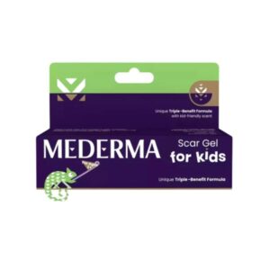 MEDERMA Scar Gel For Kid 20g เจลลดรอยแผลเป็นสำหรับเด็ก สูตรอ่อนโยน ช่วยเพิ่มความชุ่มชื้นและบำรุงผิวที่มีรอยแผลเป็นให้แลดูจางลง
