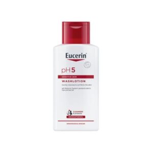 Eucerin pH5 Wash Lotion 200ml ครีมอาบน้ำสูตรอ่อนโยน สำหรับผิวแห้ง ผิวแพ้ง่าย ช่วยเสริมเกราะปกป้องผิวและคงความชุ่มชื้น