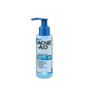 Acne Aid Sensitive Skin Cleanser Gel 100ml เจลล้างหน้าสำหรับผิวแพ้ง่าย ช่วยลดสิว ควบคุมความมัน ขจัดสิ่งสกปรกล้ำลึก อ่อนโยน ไม่ระคายเคือง