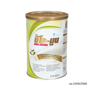 Otsuka Neo-Mune กลิ่นวนิลา 400 กรัม อาหารทางการแพทย์สูตรโปรตีนและพลังงานสูง เสริมภูมิคุ้มกัน เหมาะสำหรับผู้ป่วยมะเร็ง หลังผ่าตัด และผู้ป่วยหนัก