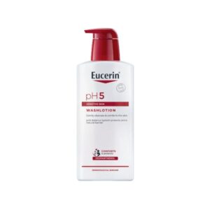 Eucerin pH5 Wash Lotion 400ml ครีมอาบน้ำสำหรับผิวธรรมดา-ผิวแห้งและแพ้ง่าย ทำความสะอาดอ่อนโยน เสริมเกราะปกป้องผิว เพิ่มความชุ่มชื้น ป้องกันผิวแห้งเสีย ใช้ได้ทุกวัน