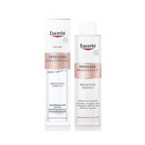 Eucerin Spotless Brightening Boosting Essence 100ml น้ำตบปรับสภาพผิว ช่วยผลัดเซลล์ผิวหมองคล้ำ เติมความชุ่มชื้น ผิวอิ่มฟูและโกลว์ใส ซึมซาบเร็ว เหมาะสำหรับผิวหมองคล้ำและผิวแห้ง