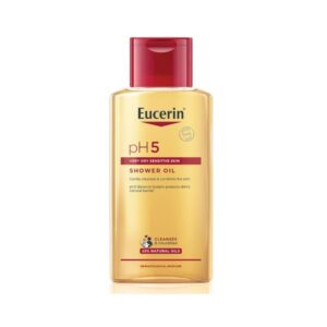 Eucerin pH5 Shower Oil 200ml ครีมอาบน้ำสูตรผสมน้ำมัน สำหรับผิวแห้งมาก ฟื้นบำรุง เติมความชุ่มชื้น พร้อมเสริมเกราะปกป้องผิว ให้ผิวเนียนนุ่ม สุขภาพดี ใช้ได้ทุกวัน