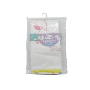 Grace Kids ผ้าเช็ดตัว ไมโครไฟเบอร์ คละสี ขนาด 60x120 ซม. เนื้อนุ่ม ซับน้ำดี ระบายอากาศ ไม่เป็นขุย ไม่เกิดเชื้อรา ลายหมีน่ารัก ใช้ได้ทั้งเด็กและผู้ใหญ่