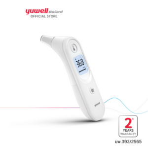 Yuwell เทอร์โมมิเตอร์อินฟาเรดหู YHT101 วัดอุณหภูมิร่างกายผ่านรูหู สำหรับเด็กและผู้ใหญ่ ใช้งานง่าย แม่นยำ ฟังก์ชันแจ้งเตือนไข้ ≥37.5°C หน้าจอ LCD รับประกัน 2 ปี