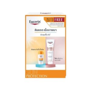 EUCERIN Sun Hydro Protect Ultra Light Fluid SPF50+ 50ml + Spotless Brightening Cleansing Foam 150g ปกป้องผิวหน้า UVA/UVB พร้อมเติมความชุ่มชื้น บำรุงผิวกระจ่างใส เหมาะกับทุกสภาพผิว