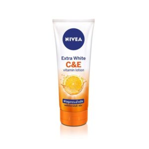 Nivea Extra White C&E Vitamin Lotion 180ml โลชั่นบำรุงผิวกาย อุดมวิตามิน C & E เข้มข้น ช่วยเติมความชุ่มชื้นให้ผิวเด้ง ช่วยให้ผิวกระจ่างใส สุขภาพดีทุกวัน