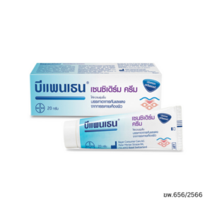 Bepanthen Sensiderm Cream 20g ครีมบำรุงผิวปราศจากสเตียรอยด์ น้ำหอม และสารกันเสีย ให้ความชุ่มชื้น ลดอาการคัน แดง แห้ง ผื่นแพ้ และฟื้นฟูผิวบอบบาง