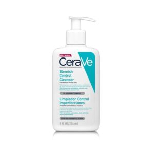 Cerave Blemish Control Cleanser คลีนเซอร์สำหรับผู้ที่เป็นสิว สูตรอ่อนโยน ลดการอุดตัน ฟื้นบำรุงปราการผิวด้วยเซราไมด์ 3 ชนิดและไนอาซินาไมด์ เผยผิวเนียนใส ลดสิวใน 7 วัน