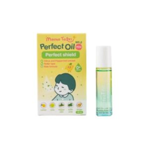 MAMA TALES Perfect Oil Perfect Breath No.2 Mini 10ml น้ำมันหอมระเหยบรรเทาหวัดสำหรับเด็กแรกเกิด ปลอดภัยต่อผิว ด้วยสารสกัดจากมะนาว เลมอน มะกรูด ขิง และฟ้าทะลายโจร ช่วยให้อากาศสดชื่น โล่งสบาย
