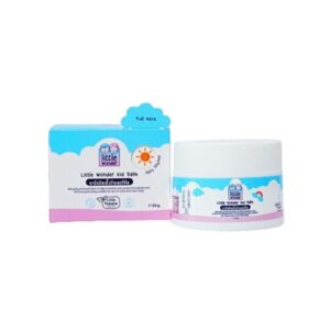 LITTLE WONDER KID BALM 50g บาล์มตำรับสมุนไพรจากธรรมชาติ สำหรับเด็ก ใช้บำรุงผิวชุ่มชื้น ใช้ได้ทุกวัน ทาบ่อยตามต้องการโดยไม่ต้องล้างออก ปลอดภัยต่อผิวแพ้ง่าย