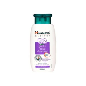 Himalaya Gentle Baby Shampoo 200ml แชมพูเด็กอ่อนสูตรอ่อนโยน ปราศจาก SLS, Paraben และสารแต่งสี ทำความสะอาดผมและหนังศีรษะอย่างปลอดภัย บำรุงให้ผมนุ่มลื่น แข็งแรง และเงางาม เหมาะสำหรับทารกแรกเกิดจนถึงวัยเด็ก