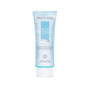 Provamed Acniclear Gotu Kola Anti Acne Cleansing Gel 120ml เจลล้างหน้าอ่อนโยนสำหรับผิวเป็นสิวและผิวมัน ช่วยขจัดคราบมันอุดตันและปลอบประโลมผิว พร้อมเผยผิวที่สะอาดและสดชื่นโดยไม่แห้งตึง