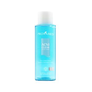 Provamed Acniclear Facial Toner 120ml โทนเนอร์ปรับสภาพผิวลดสิวอุดตัน ช่วยขจัดสิ่งตกค้าง ลดความมันและกระชับรูขุมขน พร้อมเตรียมผิวให้พร้อมสำหรับการบำรุงขั้นต่อไป