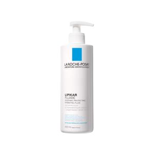 La Roche-Posay Lipikar Fluide 400ml โลชั่นบำรุงผิวกายเนื้อฟลูอิด ช่วยเติมความชุ่มชื้น ปลอบประโลมผิว และเสริมเกราะป้องกันผิว เหมาะสำหรับผิวแห้งและผิวบอบบางทุกวัน