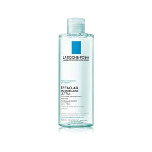 คลีนซิ่งน้ำ La Roche‑Posay Effaclar Micellar Water Oily Skin 400ml สำหรับผิวมันและผิวผสม ช่วยขจัดเครื่องสำอาง ความมัน และสิ่งสกปรกอย่างล้ำลึก พร้อมน้ำแร่ลาโรชปลอบประโลมผิว เหมาะสำหรับใช้ทุกวันโดยไม่ทำให้ผิวแห้งตึง