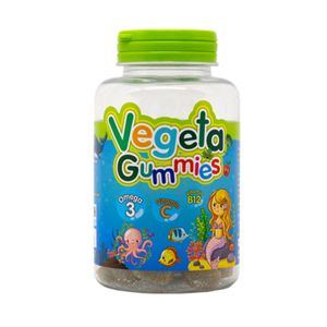 HOF Vegeta Gummies 50 เม็ด กัมมี่ผักจากผักธรรมชาติผสมสารอาหารและวิตามิน เช่น Omega-3, C, B12 เพื่อช่วยเสริมสารอาหารจากผักให้ร่างกาย พร้อมเคี้ยวง่าย เหมาะสำหรับเด็กและผู้ใหญ่ทุกวัน