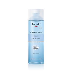 Eucerin UltraSENSITIVE [HA] Toner 200ml เติมความชุ่มชื้นให้ผิว พร้อมทำความสะอาดและเตรียมผิวก่อนบำรุง เหมาะสำหรับทุกสภาพผิวรวมถึงผิวแพ้ง่าย ช่วยให้ผิวสะอาด นุ่ม ชุ่มชื้นยิ่งขึ้น