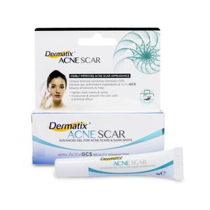 Dermatix Acne Scar Gel 5g เจลลดรอยสิวเนื้อบางเบา ช่วยลดรอยแดงและรอยดำหลังสิว ซึมเร็ว ไม่เหนอะหนะ ใช้ง่ายทั้งกลางวันและกลางคืน เพื่อผิวเรียบเนียนขึ้นอย่างต่อเนื่อง