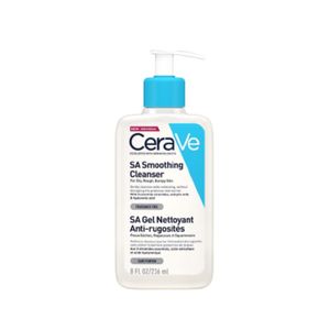 CeraVe SA Smoothing Cleanser 236ml คลีนเซอร์ผลัดเซลล์ผิวอย่างอ่อนโยนด้วยซาลิไซลิก แอซิด พร้อมเซราไมด์และไฮยาลูรอนิค ช่วยให้ผิวเรียบเนียน ชุ่มชื้น เหมาะสำหรับใช้ทุกวันทั้งหน้าและกาย