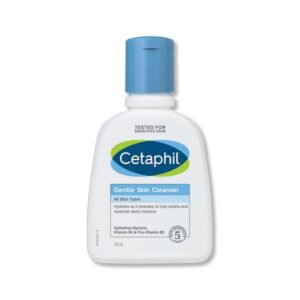 Cetaphil Gentle Skin Cleanser 125ml คลีนเซอร์สูตรอ่อนโยน ปราศจากสบู่และน้ำหอม ช่วยทำความสะอาดและคงความชุ่มชื้นให้ผิว เหมาะสำหรับทุกสภาพผิว โดยเฉพาะผิวแพ้ง่าย ใช้ได้ทั้งผิวหน้าและผิวกายทุกวัน