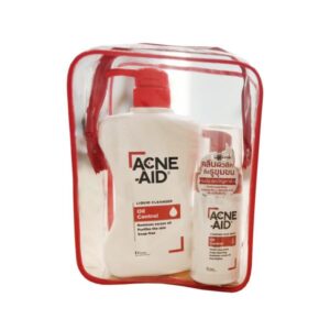 Acne Aid Set – Oil Control ชุดล้างหน้าและโฟมคุมมัน สำหรับผิวมันและผิวเป็นสิวง่าย ช่วยลดความมันและสิ่งสกปรก พร้อมดูแลผิวให้สะอาดสดใส ไม่ระคายเคือง