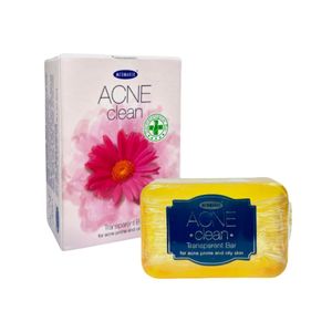 Medmaker Acne Clean สบู่ทำความสะอาดผิว 100g สูตรใสสำหรับผิวมันและมีแนวโน้มเป็นสิวง่าย ใช้ได้ทั้งผิวหน้า ลำตัว และหลัง ช่วยทำความสะอาดล้ำลึก ลดโอกาสการเกิดสิวและสารตกค้าง