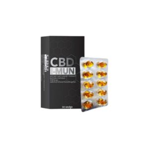 CBD I-MUN ซีบีดี ไอ-มุน 30 แคปซูล ผลิตภัณฑ์เสริมอาหารจาก Cannabidiol (CBD) Astaxanthin และวิตามิน E ช่วยสนับสนุนระบบภูมิคุ้มกันและต้านอนุมูลอิสระ