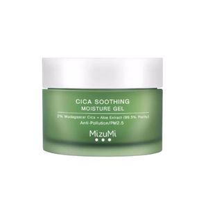 MizuMi Cica Soothing Moisture Gel 45ml เจลบำรุงผิวหน้าเนื้อบางเบา เติมความชุ่มชื้น ปลอบประโลมผิวมันและผิวเป็นสิวง่าย พร้อมส่วนผสมใบบัวบกออร์แกนิคและว่านหางจระเข้ เพื่อผิวเรียบเนียนและรู้สึกสบายตลอดวัน