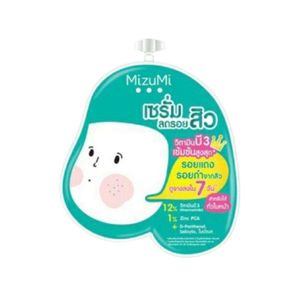 MIZUMI B3 Acne Concentrate Serum 6g เซรั่มลดรอยสิวและจุดด่างดำ ช่วยควบคุมความมัน และปรับผิวให้เรียบเนียน เหมาะสำหรับผิวเป็นสิวง่าย ใช้ได้เช้า-เย็นเพื่อผิวดูสะอาดและสดใส