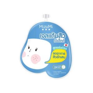MIZUMI Peptide Acne Gel เจลแต้มสิวเปปไทด์ 4g สูตรดูแลสิวอักเสบและรอยแดง ช่วยให้สิวยุบเร็วและผิวดูเรียบเนียนขึ้น พร้อมส่วนผสมปลอบประโลมผิว