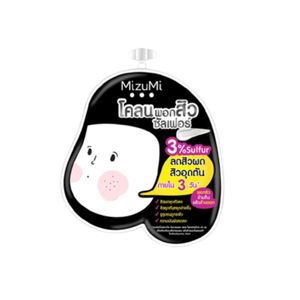Mizumi Sulfur Acne Clay 3% 6g โคลนพอกสิวซัลเฟอร์เข้มข้น ลดสิวอุดตัน สิวผด ควบคุมความมัน และกระชับรูขุมขน เหมาะสำหรับผิวมันและผิวเป็นสิวง่าย