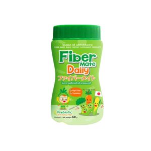 Fiber Mate Daily 60 g — ผงใยอาหารจาก Hydrolysed Guar Gum ช่วยเติมเต็มใยอาหารในแต่ละวัน สนับสนุนระบบย่อยและขับถ่ายให้เป็นปกติ เหมาะสำหรับผู้ที่ต้องการดูแลสุขภาพทางเดินอาหารและระบบขับถ่ายโดยรวม