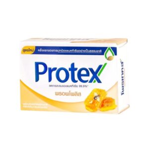 PROTEX Propolis Antibacterial Soap 65g สบู่ก้อนสูตรพรอพโพลิส ช่วยทำความสะอาดผิวกายและลดแบคทีเรียอย่างอ่อนโยน พร้อมกลิ่นหอมสดชื่น เหมาะสำหรับใช้ทุกวัน
